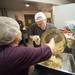 Volunteers John Gary and Sandy Yarbrough make mashed potatoes in the Vineyard Church kitchen.
Courtney Sacco I AnnArbor.com    